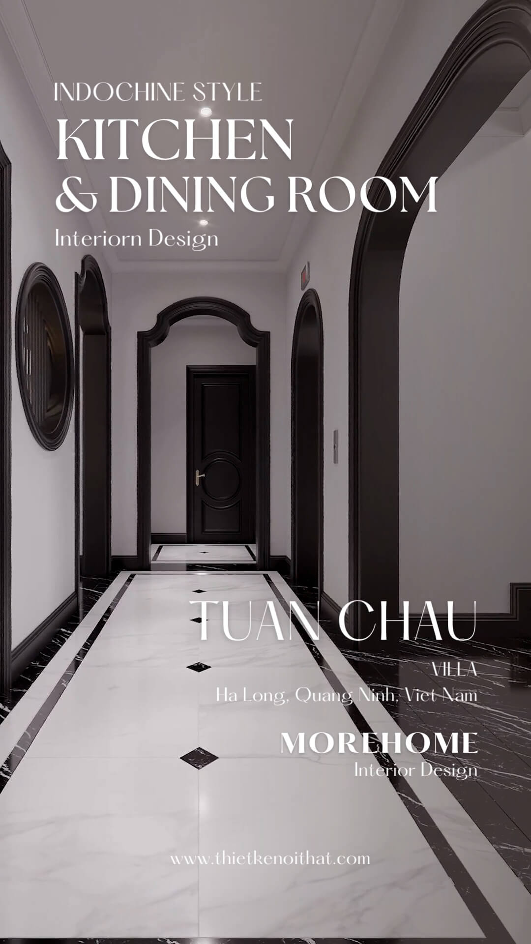  Tuấn Châu Villa Sự Kết Hợp Tuyệt Vời của Phong Cách Indochine và Nội Thất Morehome